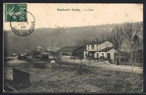 AK Nanteuil-Saacy, La Gare