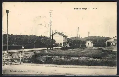 AK Ponthierry, La Gare