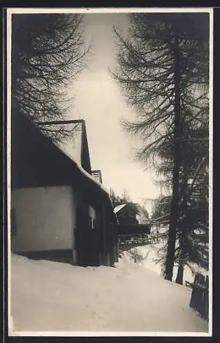 AK Lana d`Adige, Monte San Vigilio, Albergo Stazione Teleferica