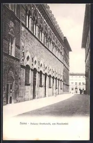 AK Siena, Palazzo Grottanelli, ora Piccolomini