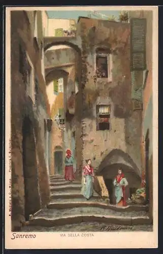 Lithographie Sanremo, Via della Costa