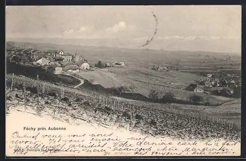 AK Féchy près Aubonne, Vue generale