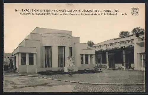 AK Paris, Exposition des Arts décoratifs 1925, Pavillon du Collectinneur