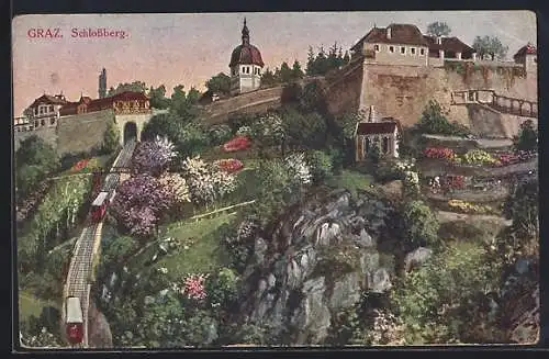 AK Graz, Bergbahn, Schlossberg