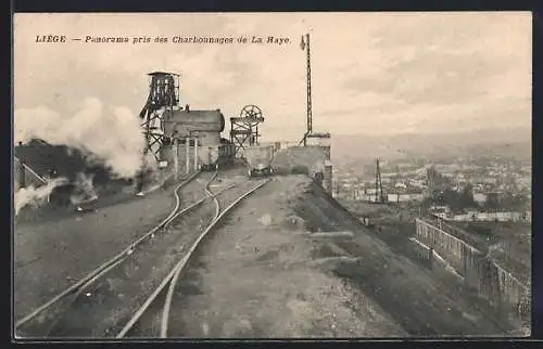 AK Liege, Panorama des Kohlebergwerks