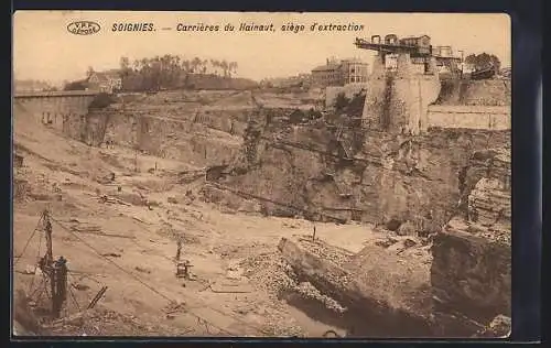 AK Soignies, Carrières du Hainaut, siège d`extraction