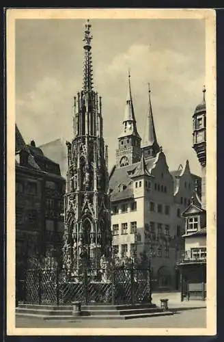 AK Nürnberg, Schöner Brunnen