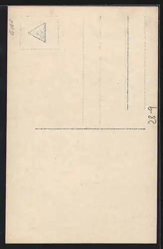 AK Aschenputtel füttert die Tauben
