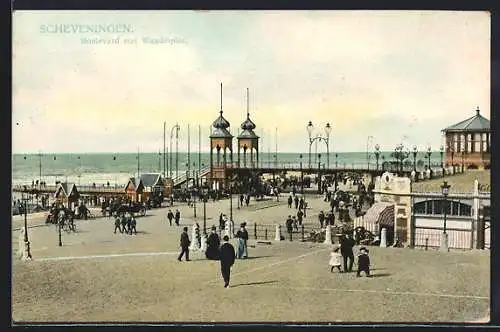 AK Scheveningen, Boulevard met Wandelpier