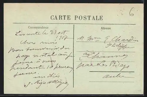 AK La Voute-Chilhac, Vue générale, prise du Bois (Alt 470 m)