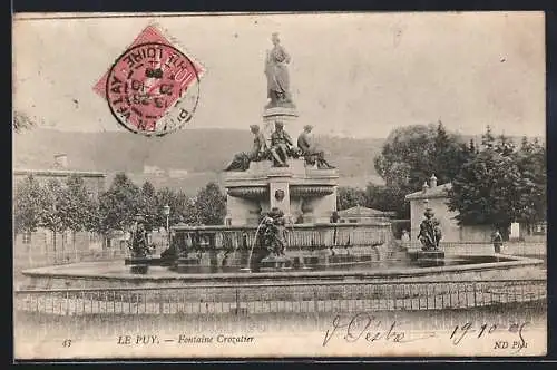 AK Le Puy, Fontaine Crozatier