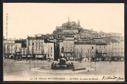 AK Le Puy, La place du Breuil