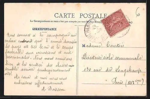 AK Chavaniac, Urne, Monument et Statue du Général Lafayette au Château de Chavaniac-Lafayette