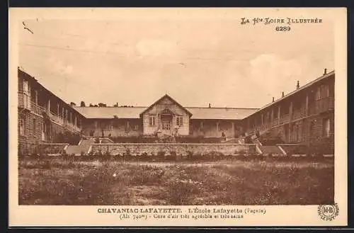 AK Chavaniac-Lafayette, L`École Lafayette (Facade)