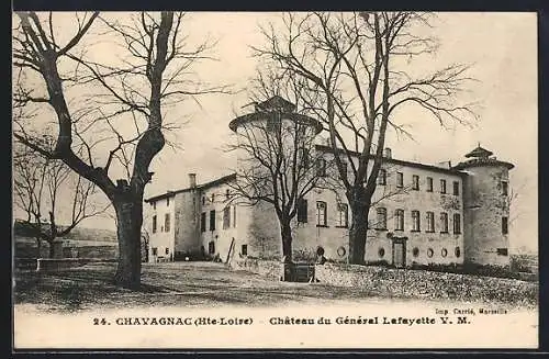 AK Chavagnac, Château du Général Lafayette