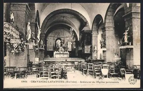 AK Chavaniac-Lafayette, Intérieur de l`Église paroissiale