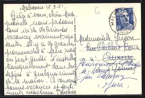 AK Malrevers, Vue générale et La Conche