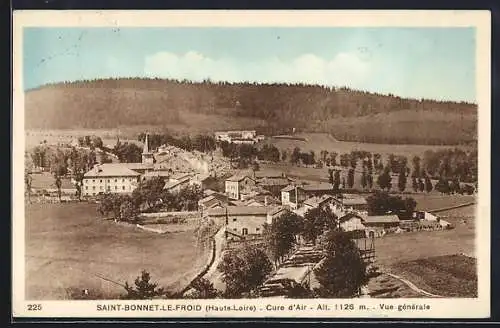 AK Saint-Bonnet-le-Froid, Cure d`Air à 1126 m, vue générale