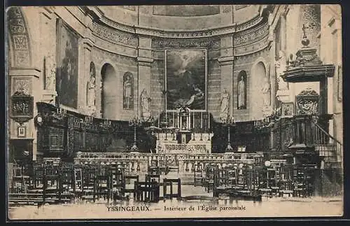 AK Yssingeaux, Intérieur de l`Église paroissiale