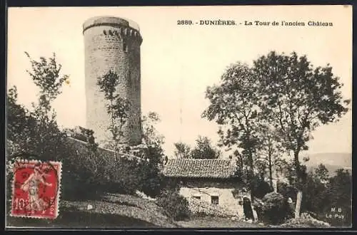 AK Dunières, La Tour de l`ancien Château