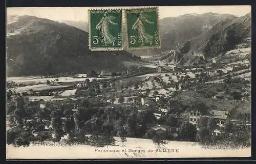 AK Semène, Panorama et Gorges de Semène