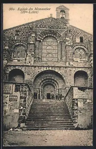 AK Monastier, Église du Monastier (Hte-Loire)