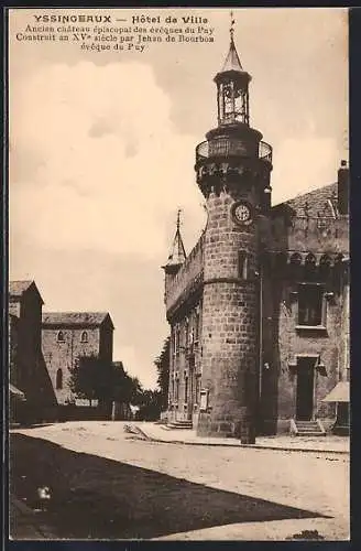 AK Yssingeaux, Hôtel de Ville ancien château épiscopal des évêques du Puy