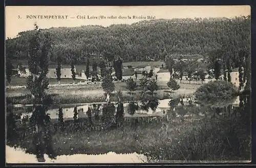 AK Pontempeyrat, Côté Loire (Un reflet dans la Rivière Béal)