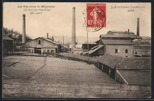 AK Mégecoste, Les Verreries (Le Parc aux Bouteilles)