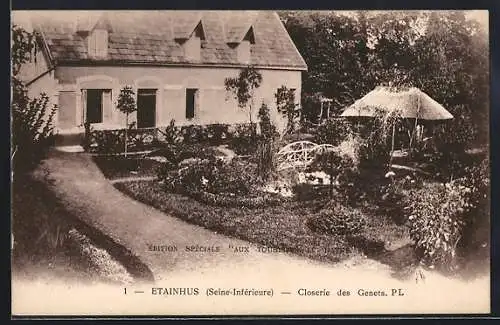 AK Étainhus, Closerie des Genets et jardin pittoresque