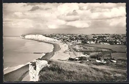 AK Criel-sur-Mer, Vue générale, côté nord