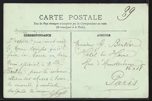 AK Le Havre, Perspective du Grand Quai