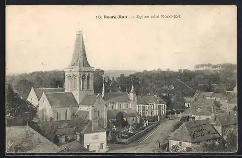 AK Bourg-Dun, Église côté Nord-Est