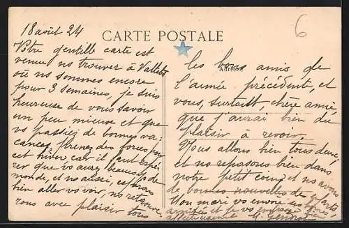 AK Vaucottes-sur-Mer, Le Vallon