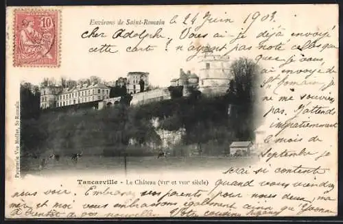 AK Tancarville, Le Château (XVIe et XVIIe siècles)