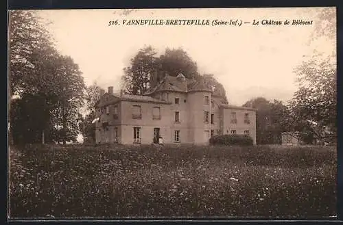 AK Varneville-Bretteville, Le Château de Bélivent