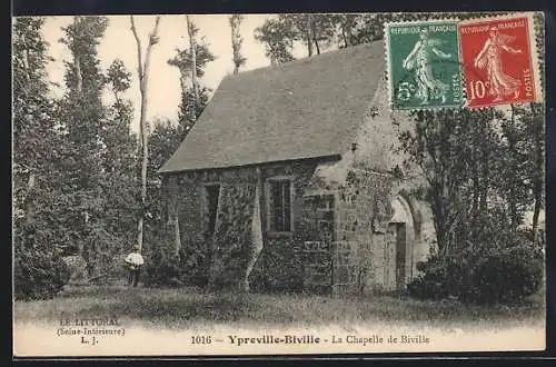 AK Ypreville-Biville, La Chapelle de Biville