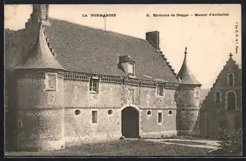 AK Dieppe, Manoir d`Archelles en Normandie