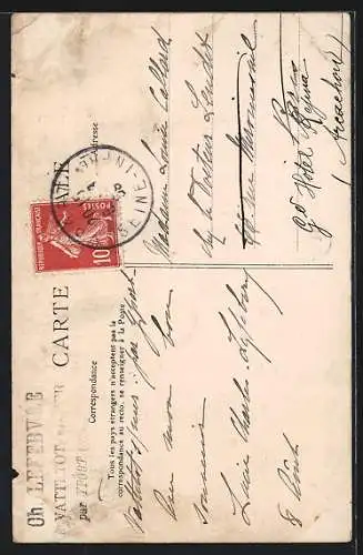 AK Vattetot-sur-Mer, L`Église avec flèche datant de 1786 restaurée en 1896