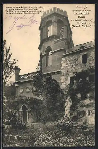 AK La Bouille, Maison des A. Lambert, Le Poste (Tour du Veilleur)