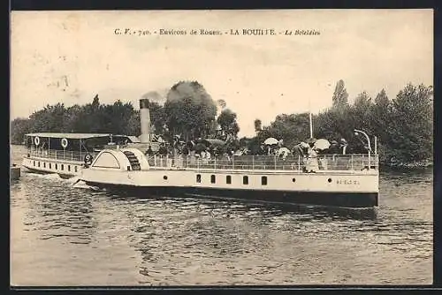 AK La Bouille, Le Bélédère sur la rivière