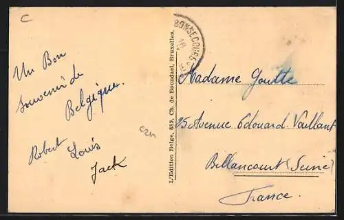 AK Bonsecours, Grand`Rue vers Péruwelz