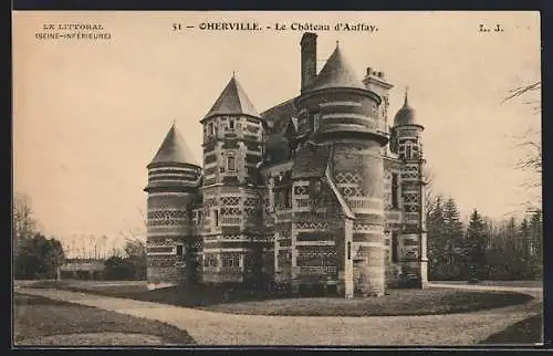 AK Oherville, Le Château d`Auffay