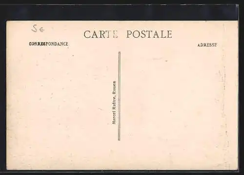 AK La Bouille, Vue du village depuis le Félix-Faure sur la Seine