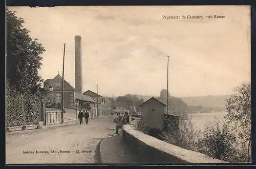 AK Croisset, Papeteries de Croisset près de Rouen