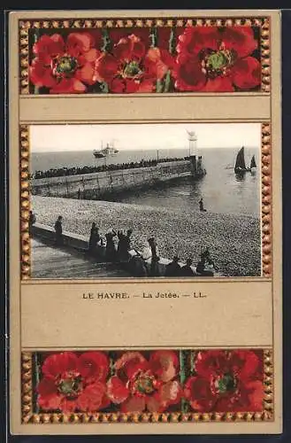 AK Le Havre, La Jetée