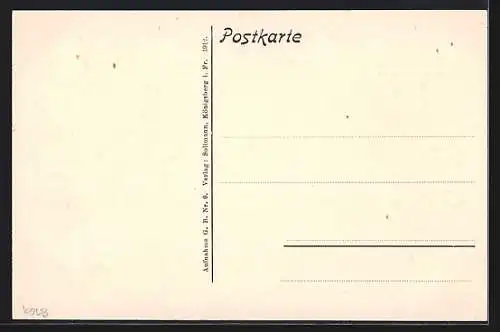 AK Königsberg / Franken, Salzmarkt, Tilly-Haus, Regiomontanus-Haus