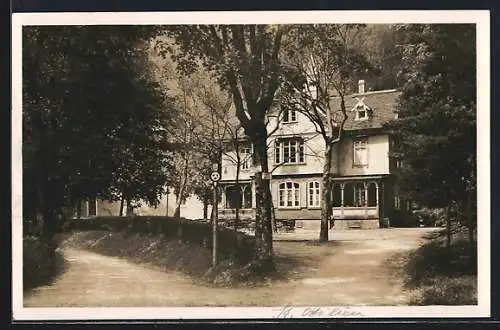 AK Freiburg i. B., Ansicht vom Waldrestaurant St. Ottilien