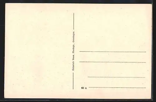 AK Bad Kreuznach, Gasthaus zur Stadt Kreuznach v. Heinrich Friedrich