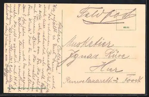 AK Oldenburg / O., Schülerinnen vor der Luisenschule